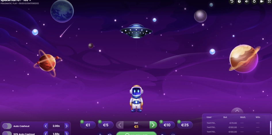 Energia Bet Spaceman